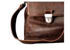 Leather satchel