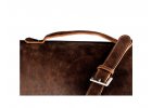 Leather satchel