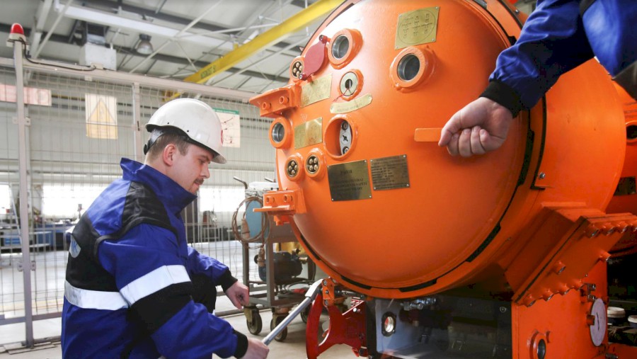 Nevýbušná elektrická zařízení v plynujících dolech