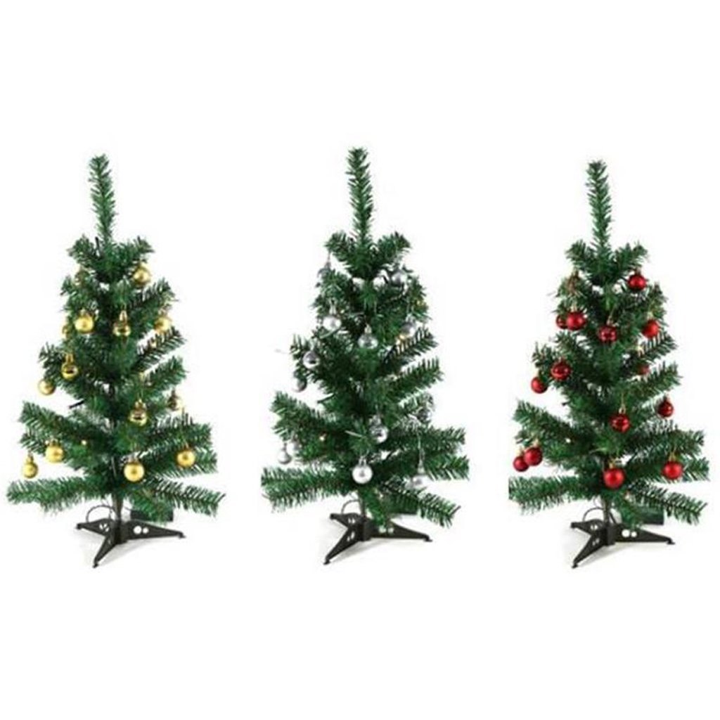 DECORATION TREE 20LED ROUND 60CM ASSORT