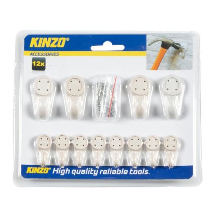 WALL HOOKS 12PCS