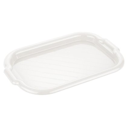 RECTANGULAR TRAY 40X27,5X2,5 CM, WHITE