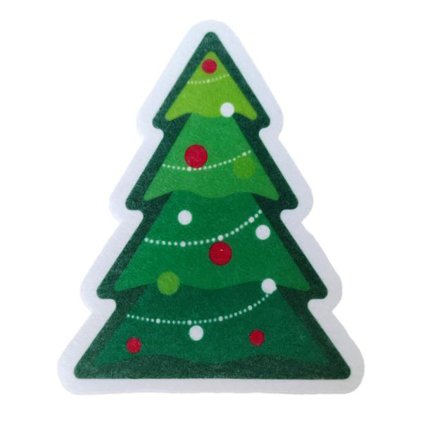 DISH SPONGE CHRISTMAS TREE 9,5X12,5X3CM