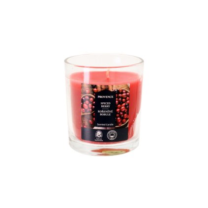 CANDLE IN GLASS SPICED BERRIES 7X8CM