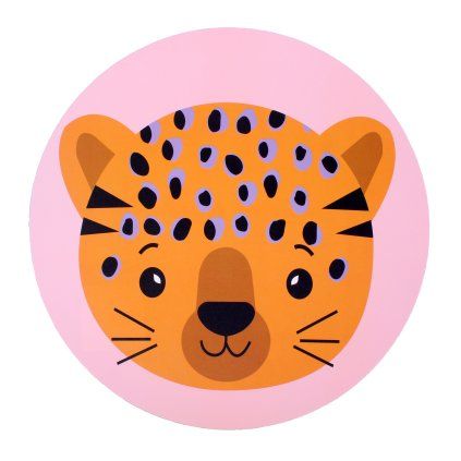 PROSTÍRÁNÍ DĚTSKÉ  KULATÉ 38 CM PANTER PLAST