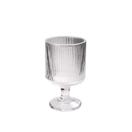 CUP ON A GLASS BASE 6,8X6,8X11CM