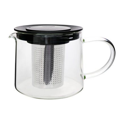 KITCHISIMO Glass Kettle with Strainer 600ml