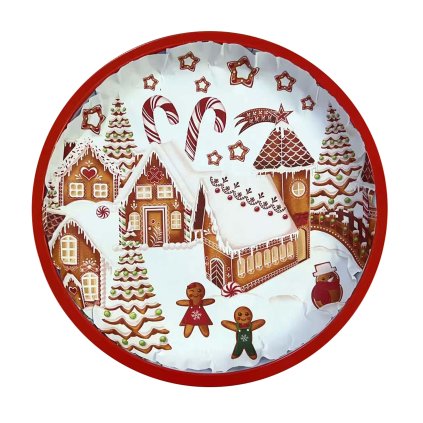 Round feather pillow 26x2,5CM PLECH