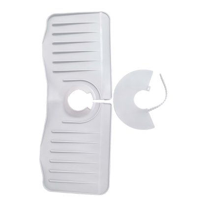 BATTERY TRAY, SILICONE WHITE 36X14,5CM