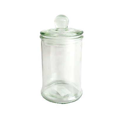 JAR WITH LID 150ML GLASS