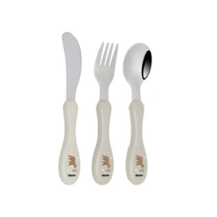 SET OF CHILDREN'S CUTLERY 3PCS BEAR DESIGN