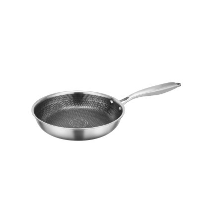 Stainless steel pan KITCHISIMO 20cm non-stick surface