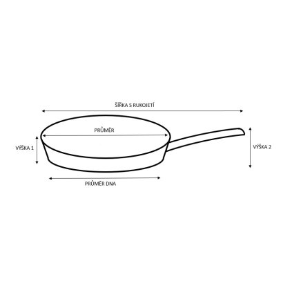 Stainless steel WOK KITCHISIMO 28cm non-stick surface