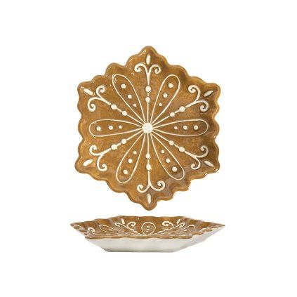 TALÍŘ VÁNOČNÍ DESIGN 22,5X22,5CM