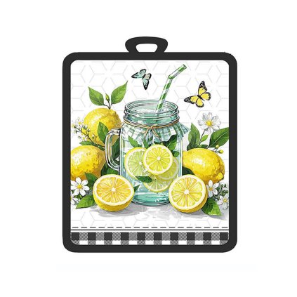 POT MAT LEMON 18X20CM