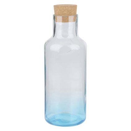 BOTTLE 1.2L 9.4X24.5CM ALPINA GLASS CAP