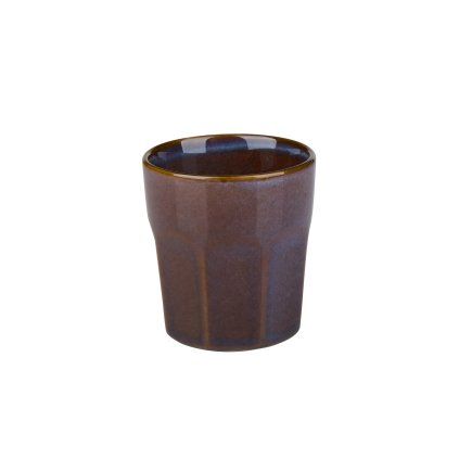 Brown ceramic mug 200 ml