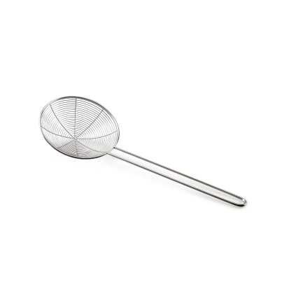 COLANDER WITH HANDLE 14CM STAINLESS STEEL