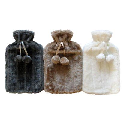 2L WARMING BOTTLE WITH PLUSH COVER 3ASS