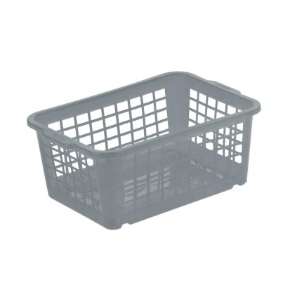 Stackable basket 17x10x25CM, GREY