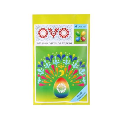 EGG COLOURS, POWDER 4PCS