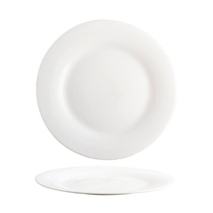 DESSERT PLATE "ELBA", OPAL GLASS 20CM