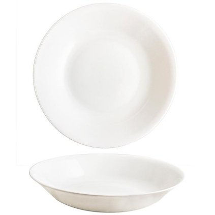BOWL "ELBA", OPAL GLASS, 28CM