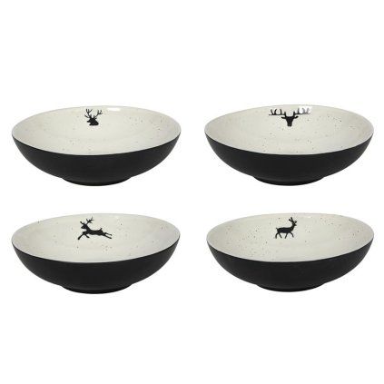 MISKA MOTIV SOB ?18CM, ČERNÁ, ASSORT