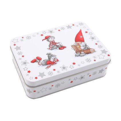 BOX FOR SWEETS 14X10X4,2CM CHRISTMAS MOTIF