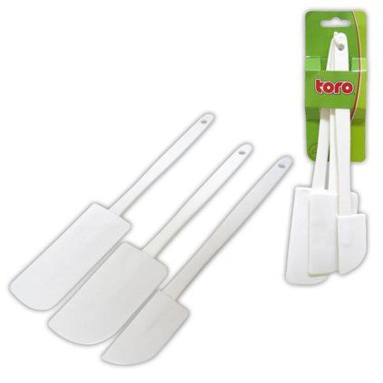 TORO Plastic Dough Scrapers, 3 Pieces