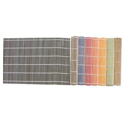 Bamboo placemats without border set of 4, 30 x 45 cm