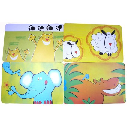 Placemat "Animals", 28 x 43 cm