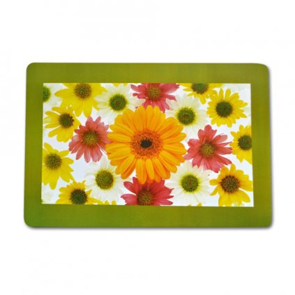 Placemat "flowers" 28 x 43 cm