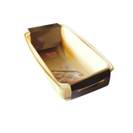 Silicone loaf mould, cream