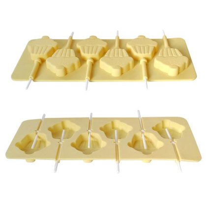 LOLLIPOP TIN, MUFFIN TIN, SILICONE, 24X11X1,3CM