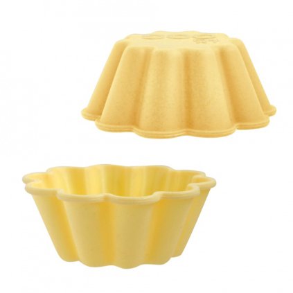 SILICONE MOULD SET, FLOWER 3PCS, 7,5X3CM, CREAM