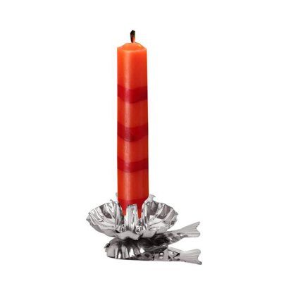 TORO Christmas tree candle holders, 10 pcs, silver