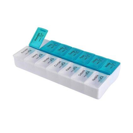 MEDICINE DISPENSER, 7 DAYS MORNING/EVENING