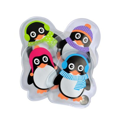 HAND WARMER "PENGUIN", 4 COLOURS ASSORT