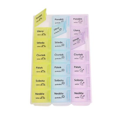 7 DAYS MEDICATION DISPENSER - MORNING / NOON / EVENING