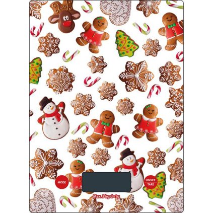 ELECTRONIC KITCHEN SCALE GINGERBREAD 5KG