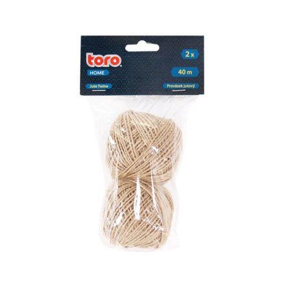 Jute string TORO 40 m 2 pcs