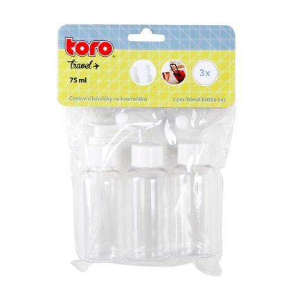 SET OF TRAVEL COSMETIC BOTTLES,3PCS,3,8X9,8CM