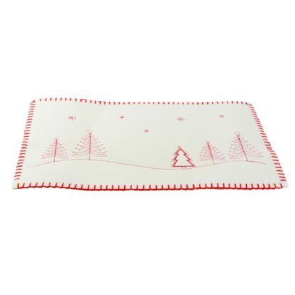 CHRISTMAS RECTANGLE PLACEMAT, 45X30CM, FELT