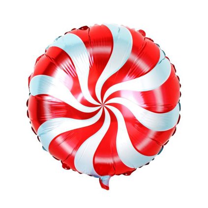 BALLOON LOLLIPOP 45CM FOIL 2 HANGING HOLES 2 ASS