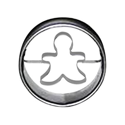 COOKIE CUTTER 4CM ROUND-PEARL
