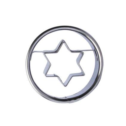 Cookie cutter 4 cm circle – star