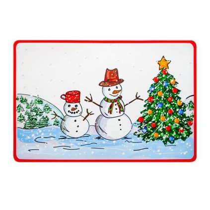 CHRISTMAS SNOWMAN PLACEMAT, 28,5X44CM