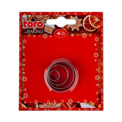 COOKIE CUTTERS 4PCS ROUND