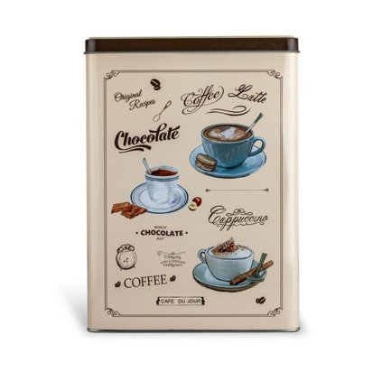 BOX "CAFÉ DU JOUR" RECTANGLE 18X10X25CM